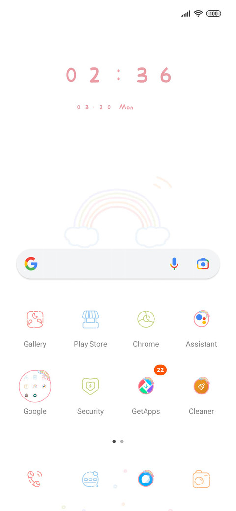 Doodle tulips screenshot
