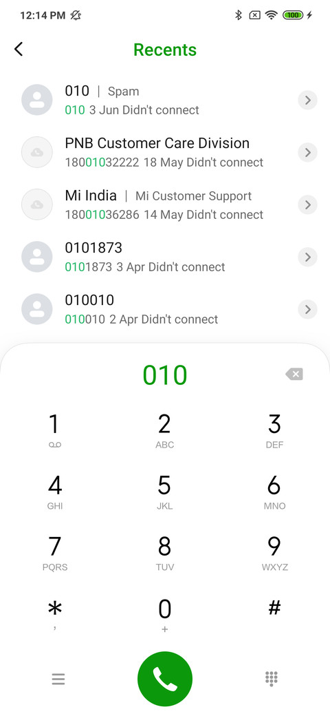 Green Abstract Pattern_3MDS screenshot