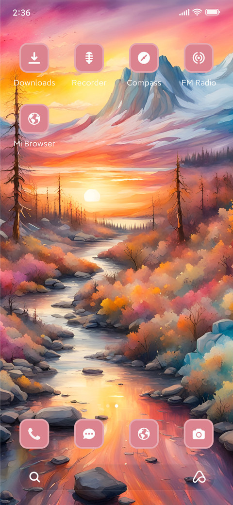 Colorful Mountain screenshot