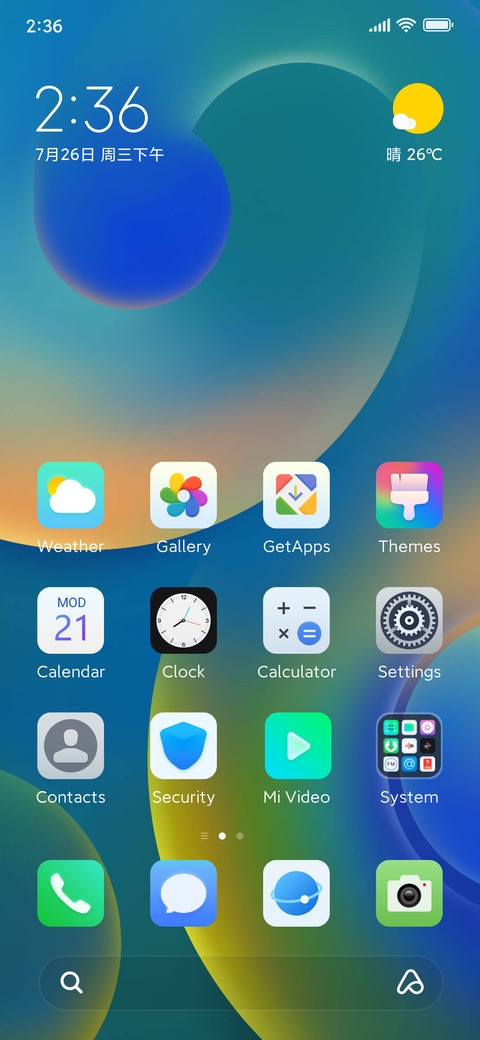 OS Still Blue screenshot