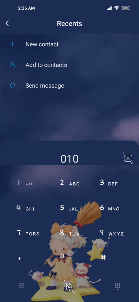 galaxy girl screenshot