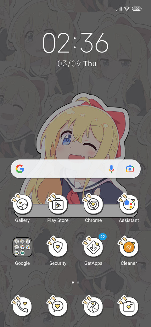 Q version girl screenshot
