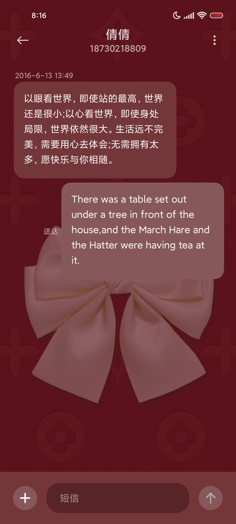 A16小羊皮蝴蝶结 screenshot