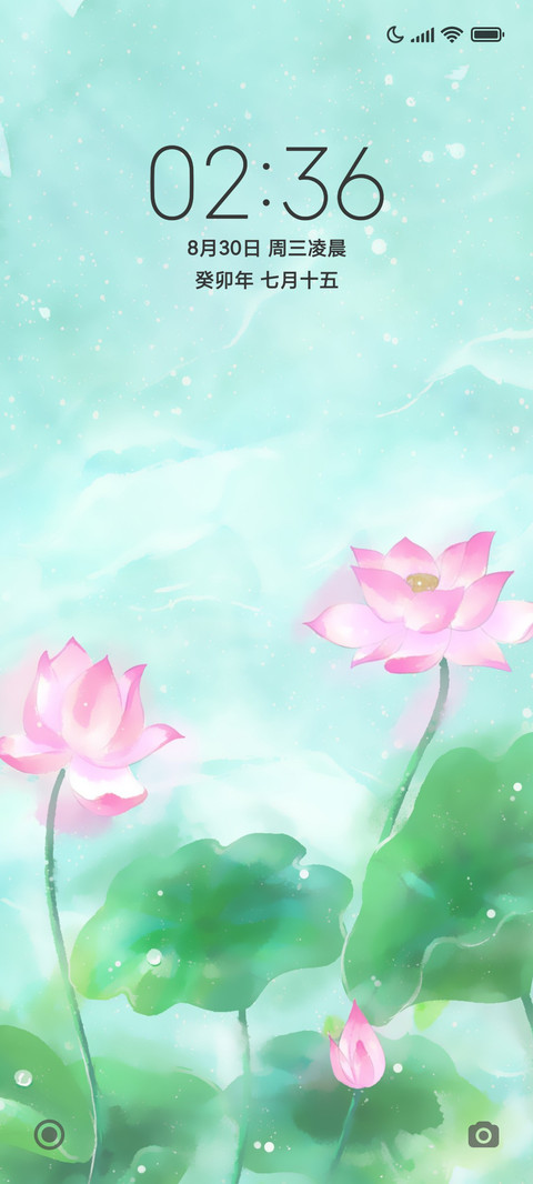 淡绿护眼荷花 screenshot