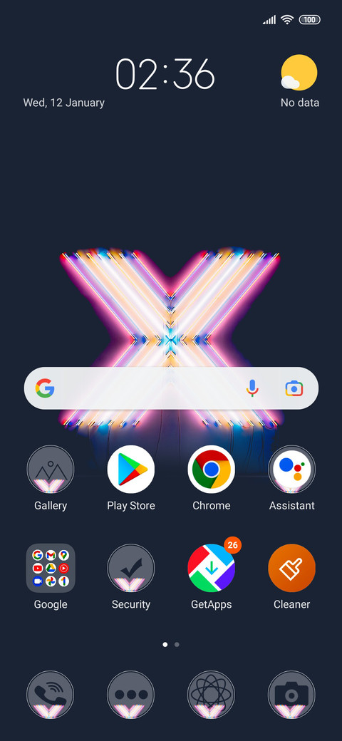 iOS X screenshot