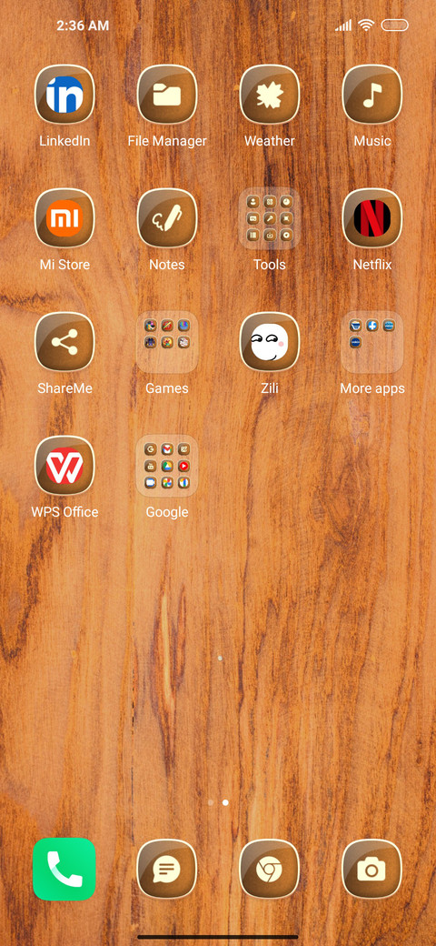 The Wooden Look screenshot