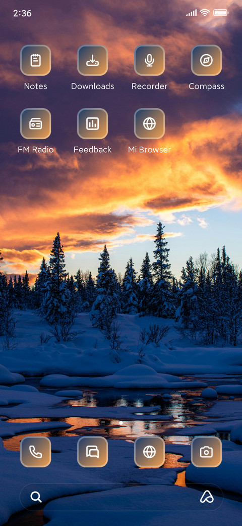 Snow Tree screenshot