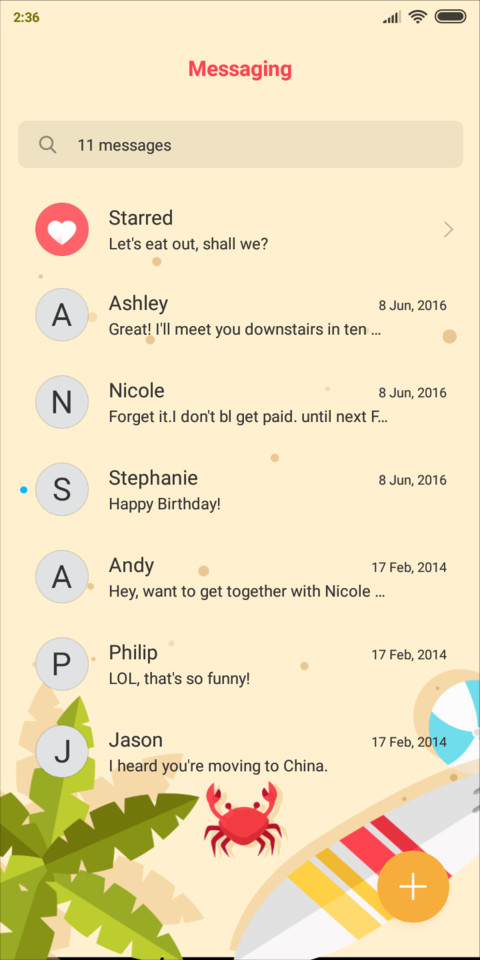MHoliday screenshot