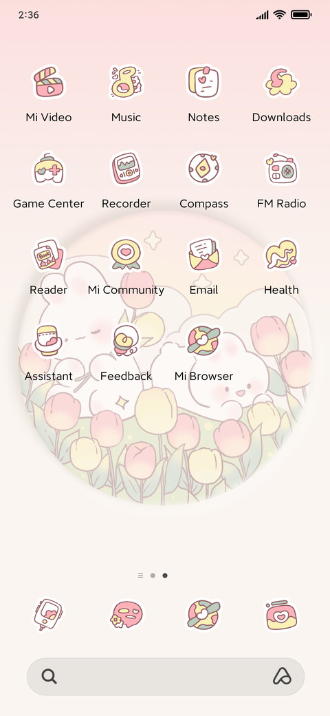 Rabbit tulip screenshot