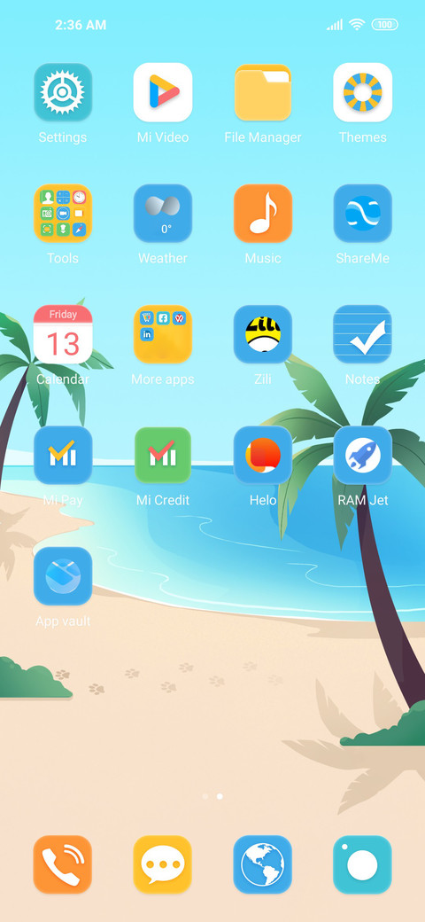A calm day screenshot