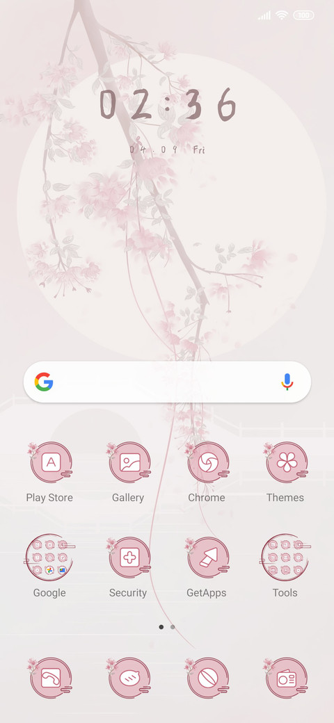 Peach Blossoms screenshot