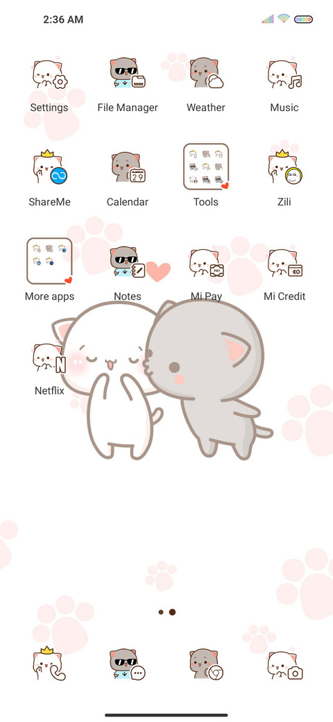 PeachCatCartoon screenshot