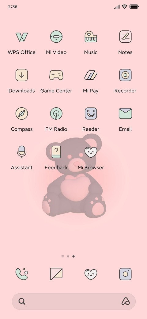 3D Sweet Cool Bear screenshot