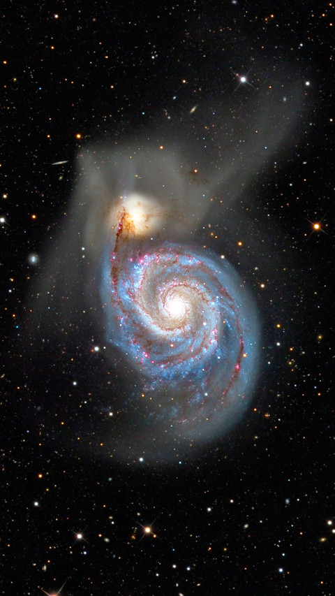 The cosmic vortex in van goghs writing screenshot