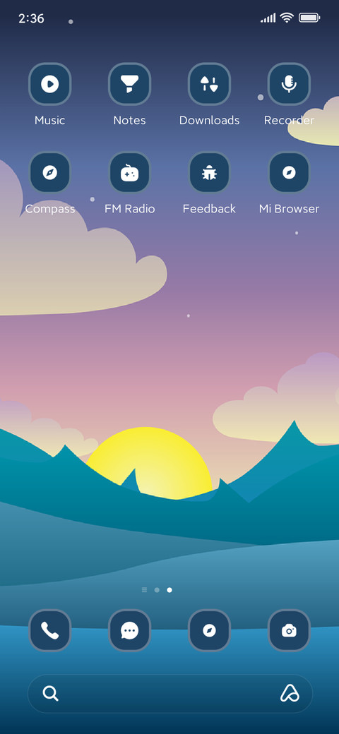 Morning screenshot