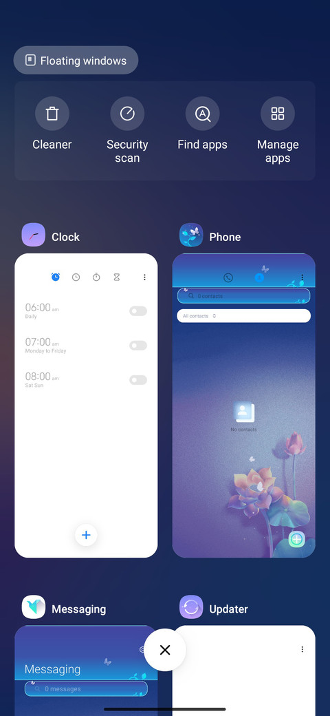 On the flower screenshot