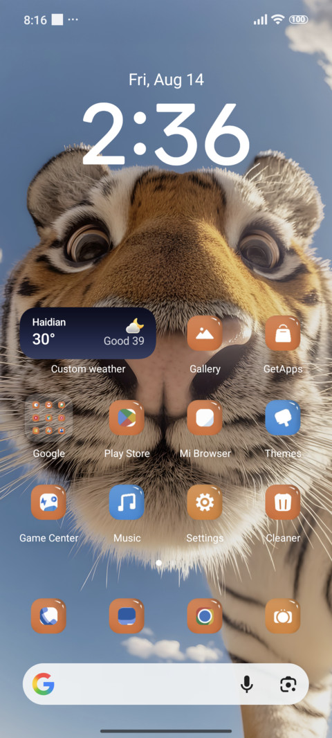 Tiger 3D screenshot