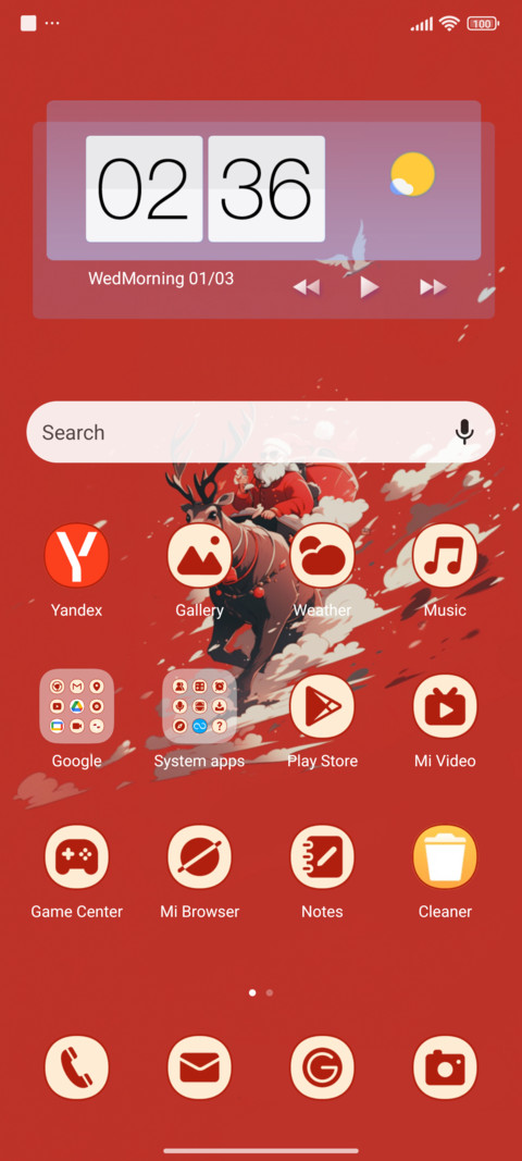 Red Christmas screenshot