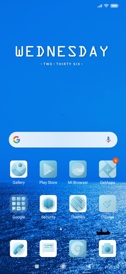 BLUE V10 screenshot