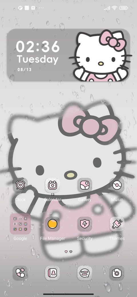 Hello Kitty Rain screenshot