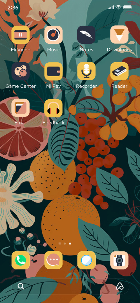 Sea of flowers screenshot