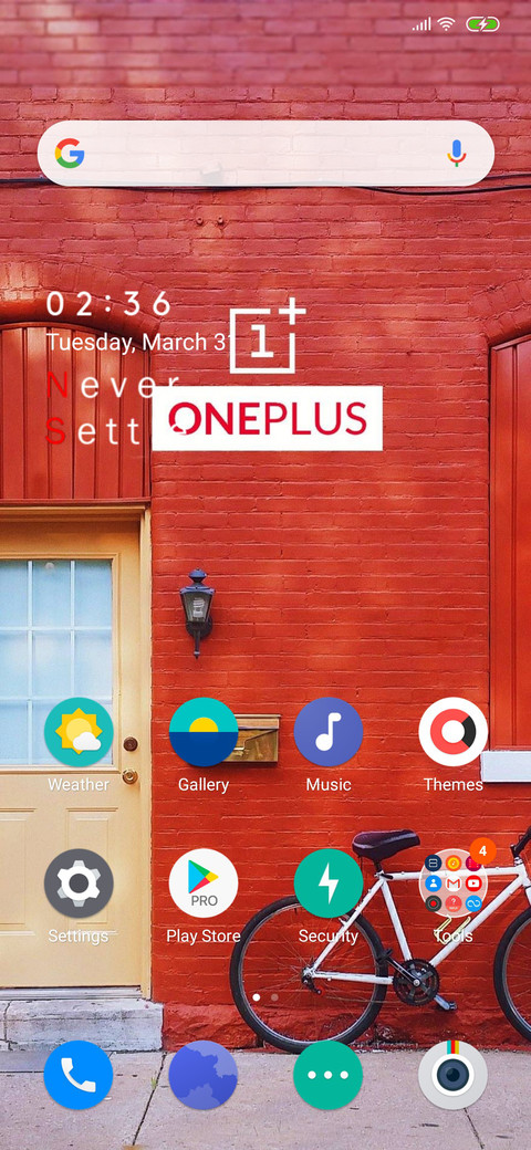 Never settle oxygen os v11 screenshot