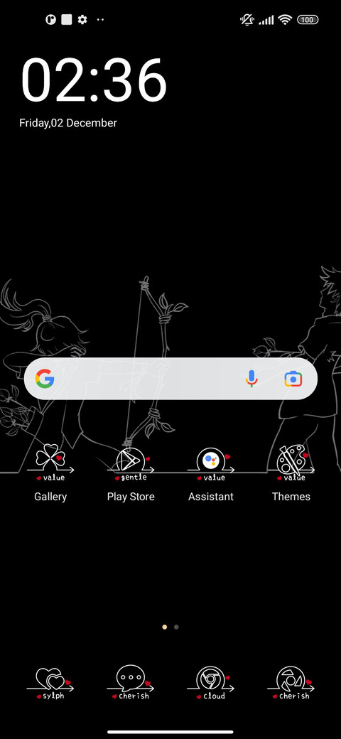 Love launch screenshot