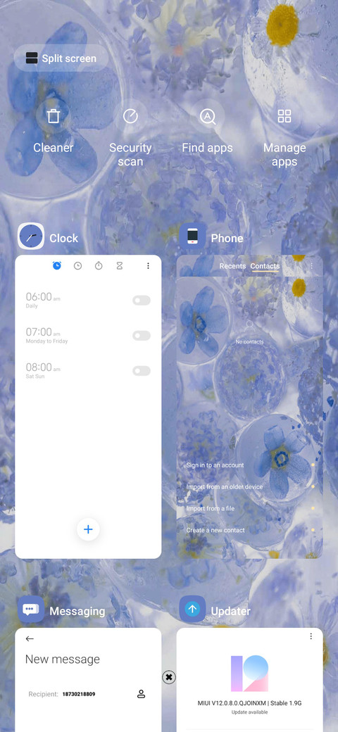 The flower  screenshot