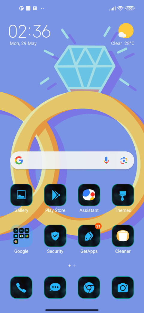 diamond rings screenshot