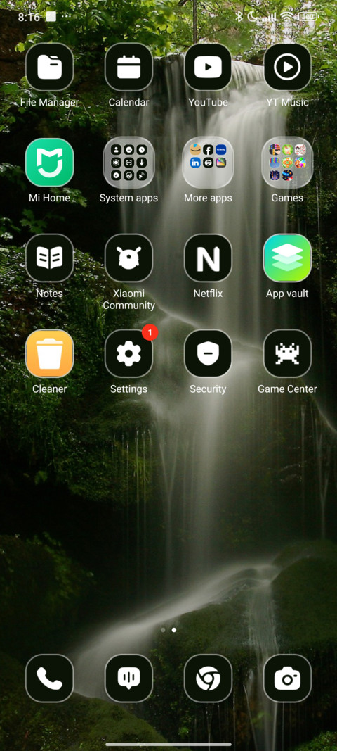 Forest Waterfall screenshot