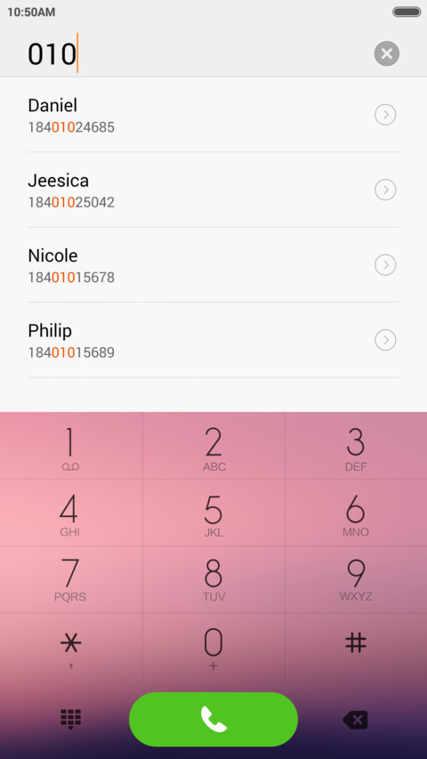 Nougat screenshot