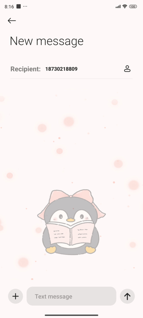 Cute penguin screenshot