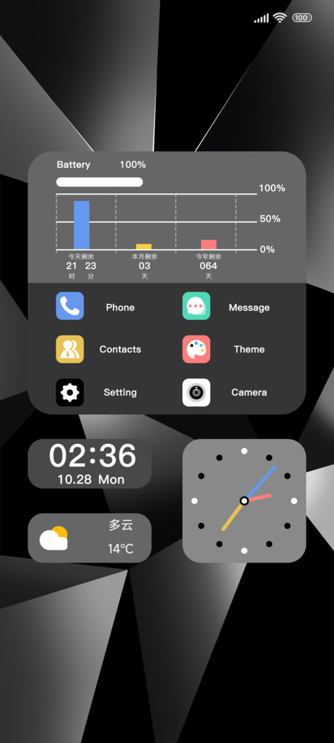 轻简组件 黑暗之力 screenshot