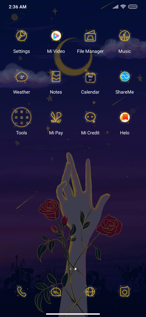Touching moon screenshot