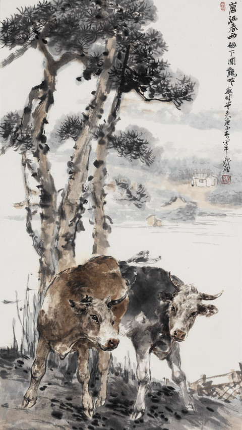 晁谷笔下的“牛” screenshot