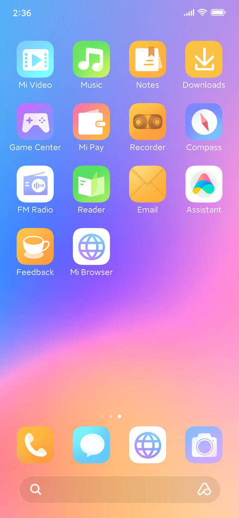 Colorful Gradient screenshot