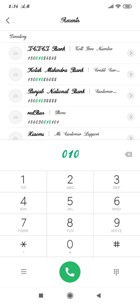 CalligraphyScript screenshot