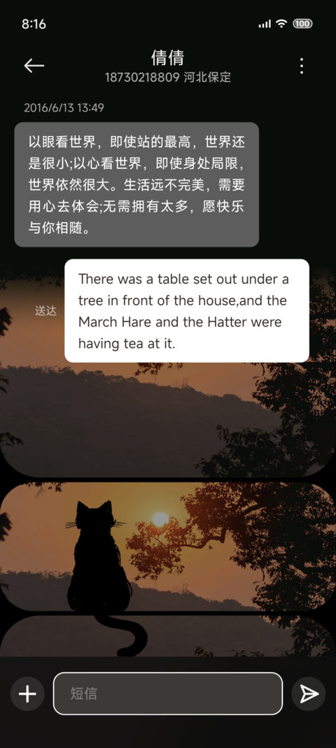 落日与猫叙 screenshot