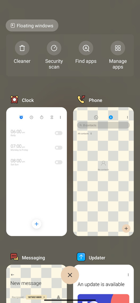Checkerboard bear screenshot