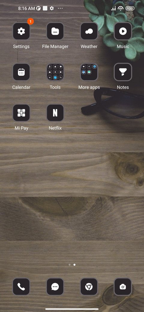 Workspace screenshot