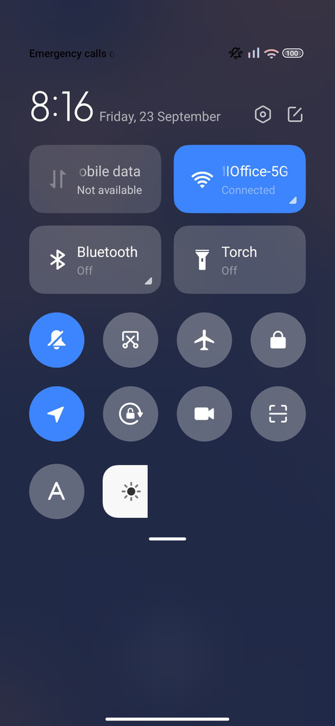 starry sky IOS screenshot