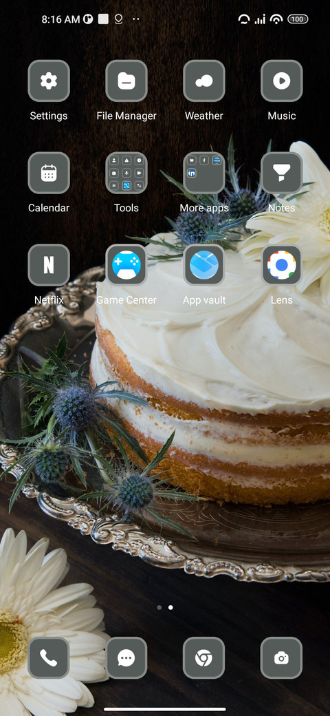 Cake screenshot