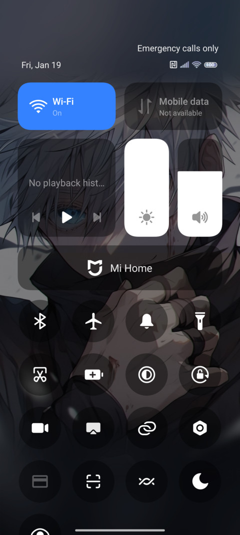White haired boy screenshot