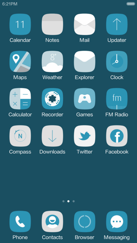 FeelingBlue screenshot
