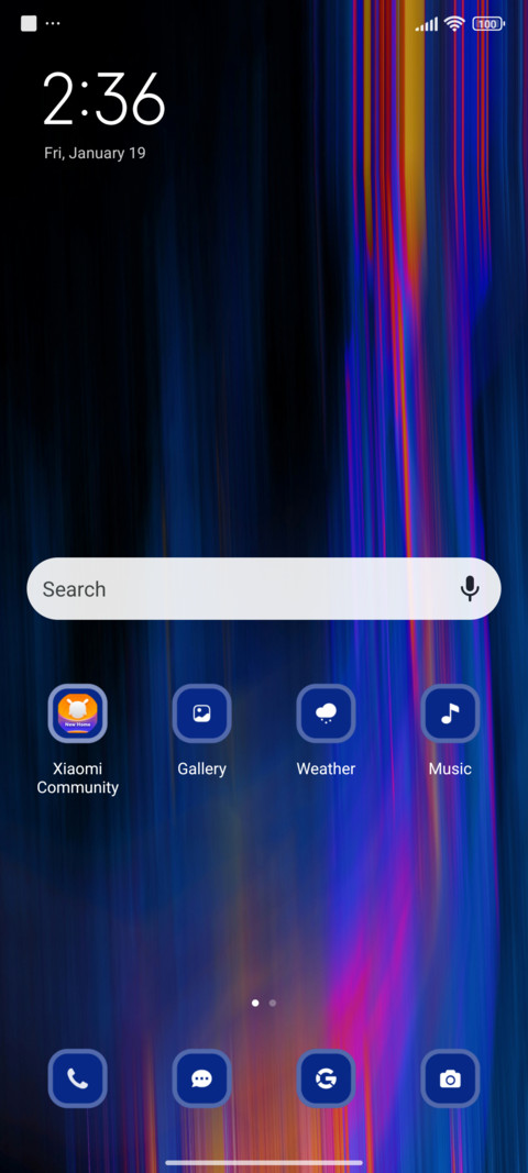 Lighting screenshot