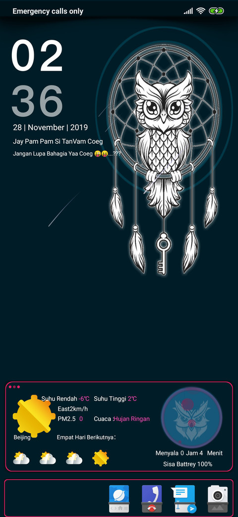 Vertical Owls V10 screenshot