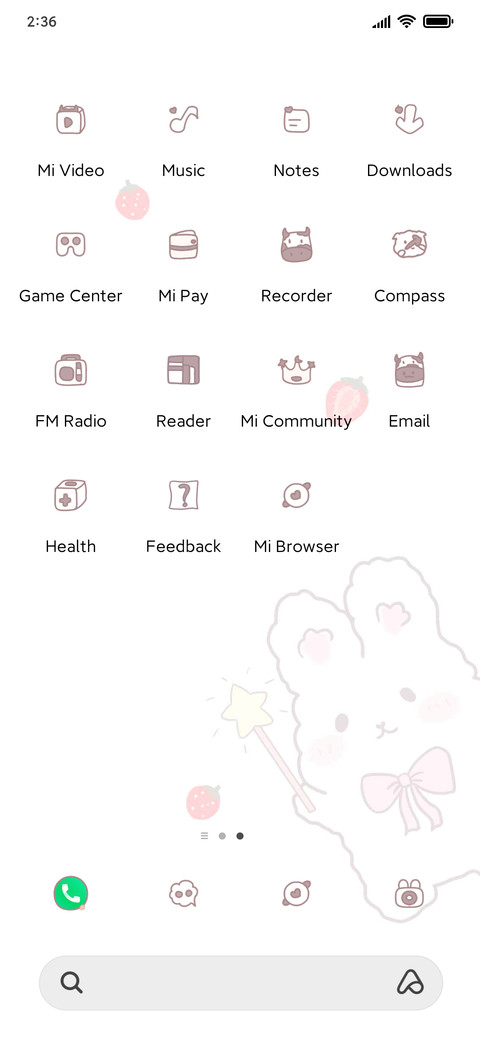 Rabbit auspicious screenshot