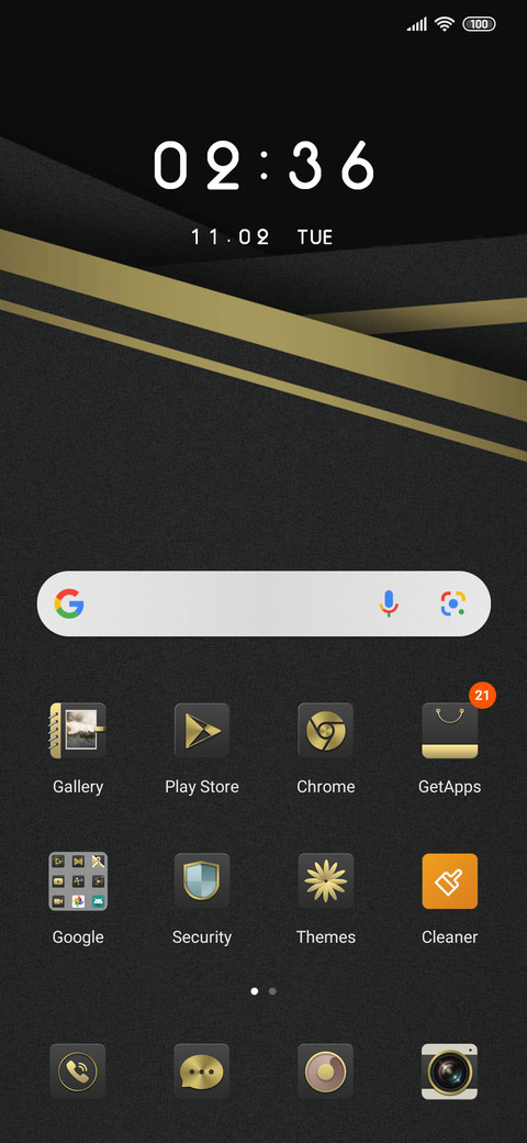 Frame clock screenshot