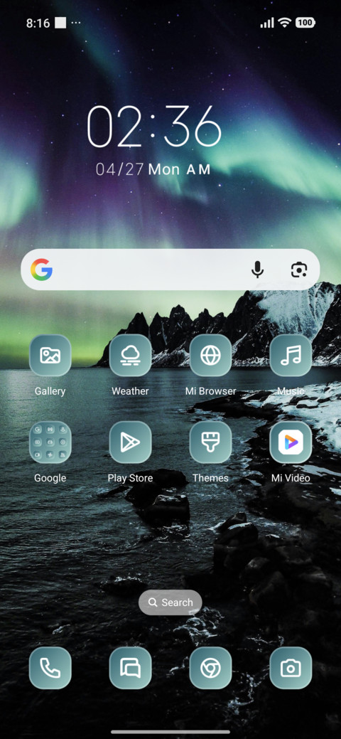 Aurora screenshot