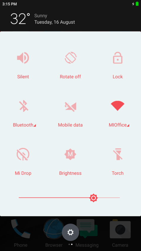 Slimdroid screenshot